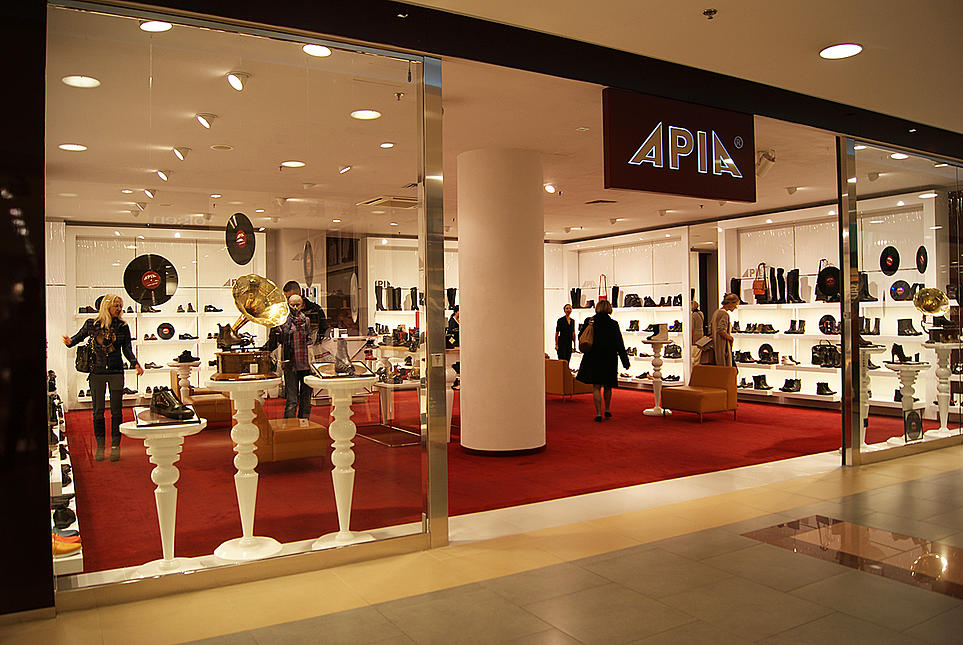 Sklepy z butami - Salony obuwnicze - APIA online | Apia